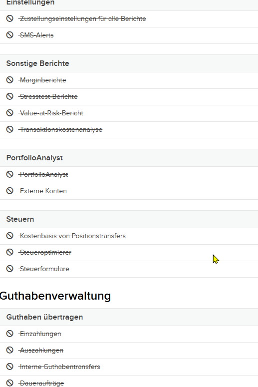 Berichte + Guthaben im LYNX-Portal